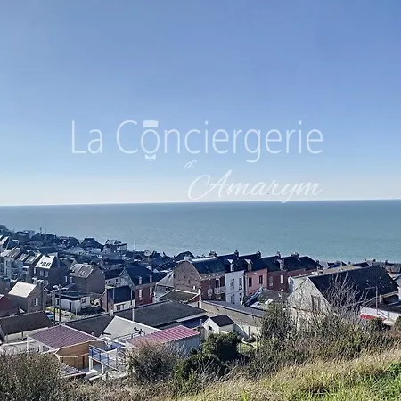 La Perle Marine Avec Vue Mer Et Sur Le Hable De 아파트 *